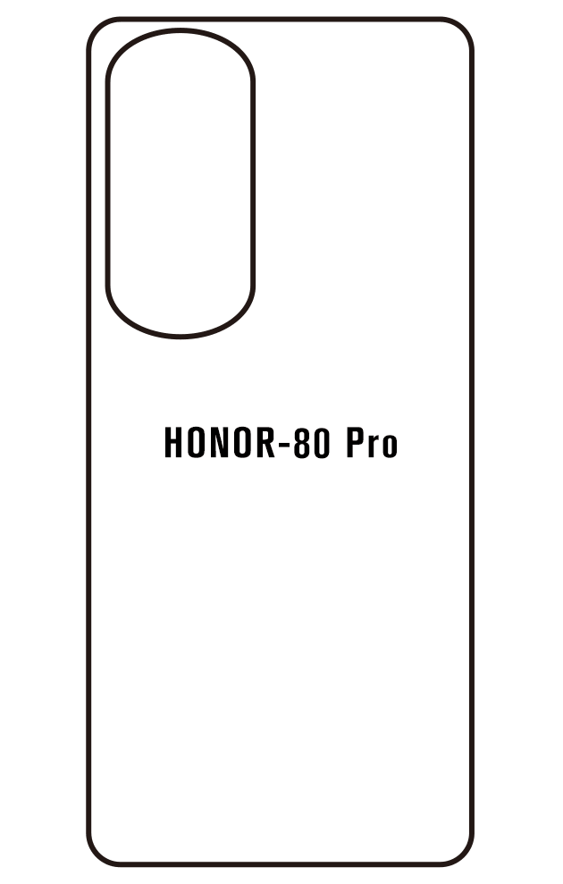 Film hydrogel Honor 80 Pro Flat