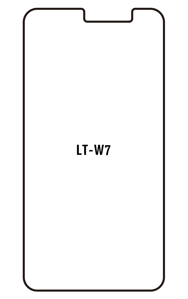 Film hydrogel LT Mobile W7