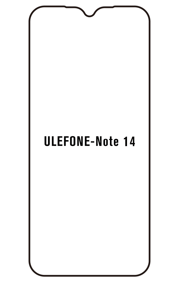 Film hydrogel Ulefone Note 14