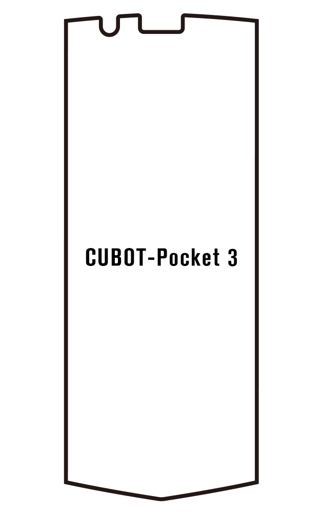 Film hydrogel Cubot Pocket 3