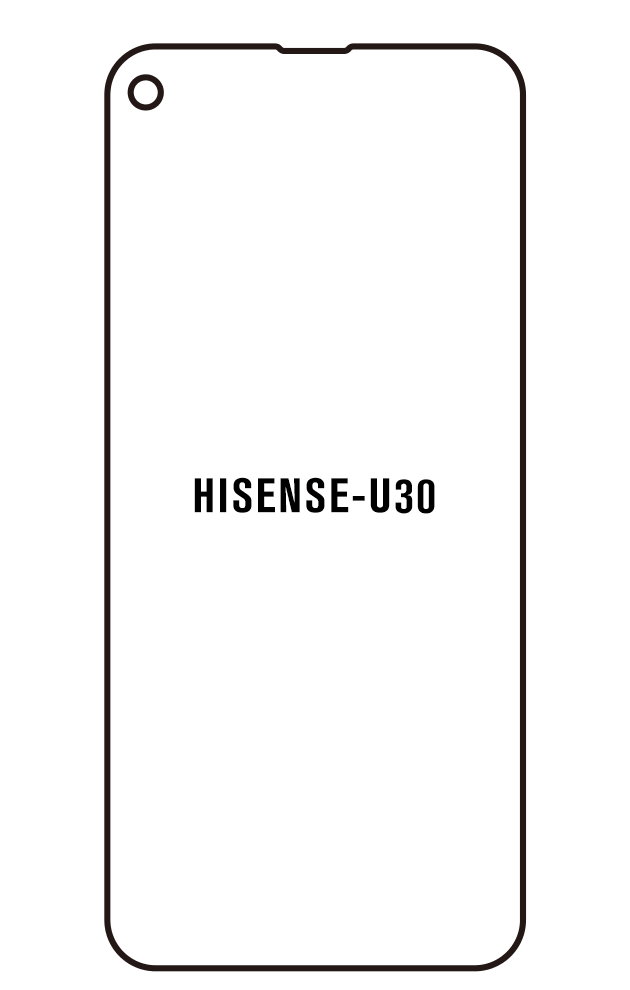 Film hydrogel Hisense U30
