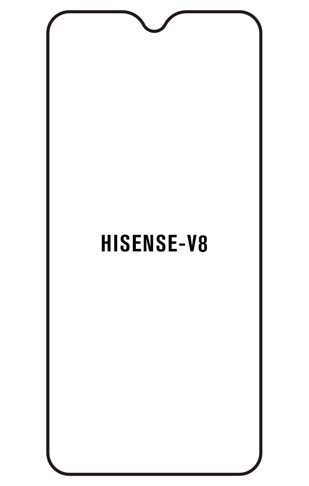 Film hydrogel Hisense V8