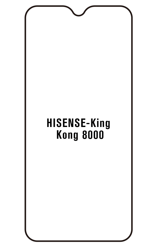Film hydrogel Hisense King Kong 8000