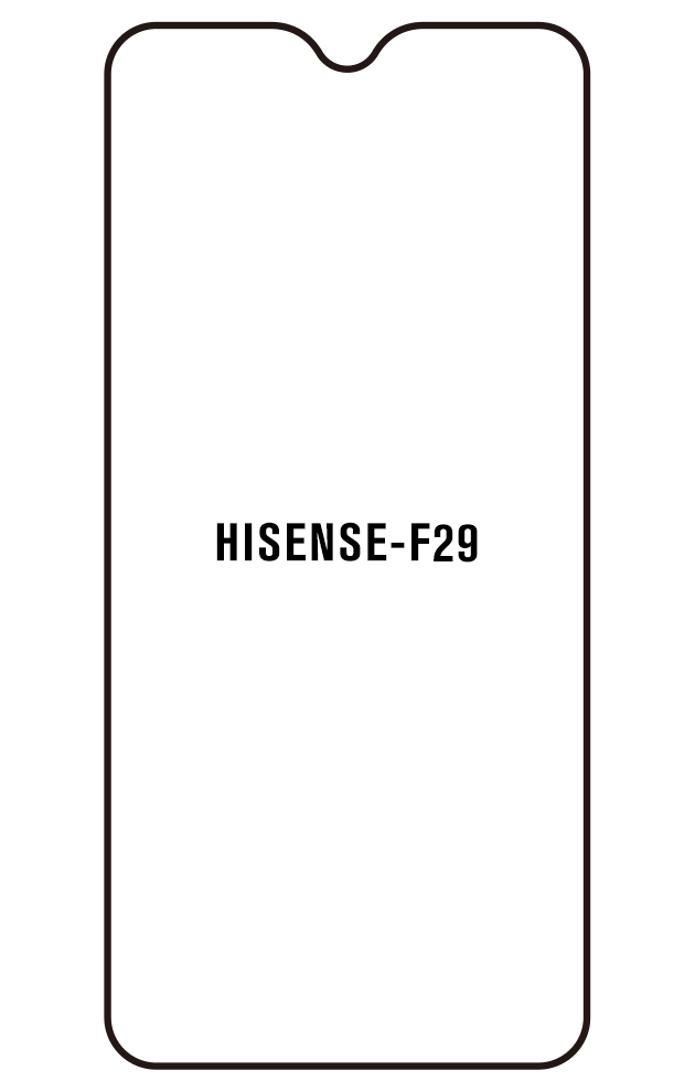 Film hydrogel Hisense F29