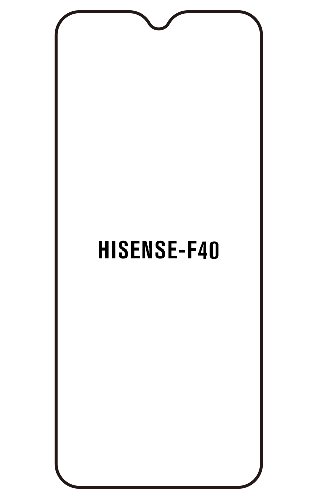 Film hydrogel Hisense F40