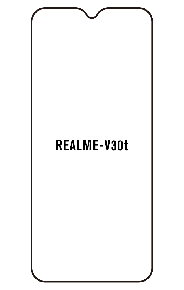Film hydrogel Realme V30t
