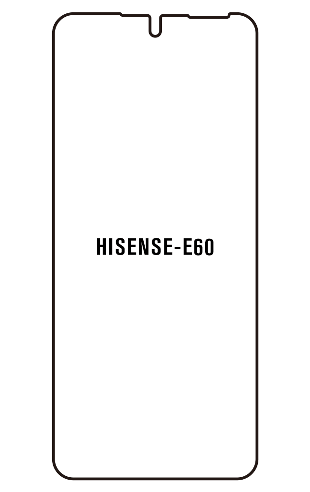 Film hydrogel Hisense E60