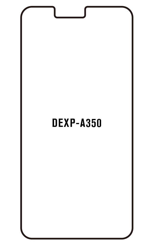 Film hydrogel DEXP A350 Mix