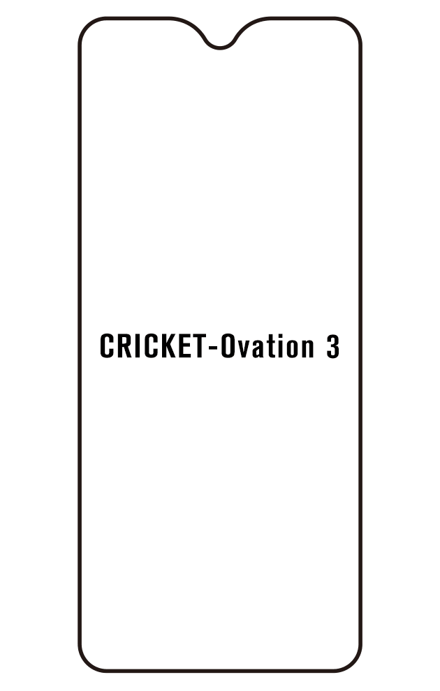 Film hydrogel Cricket Ovation 3