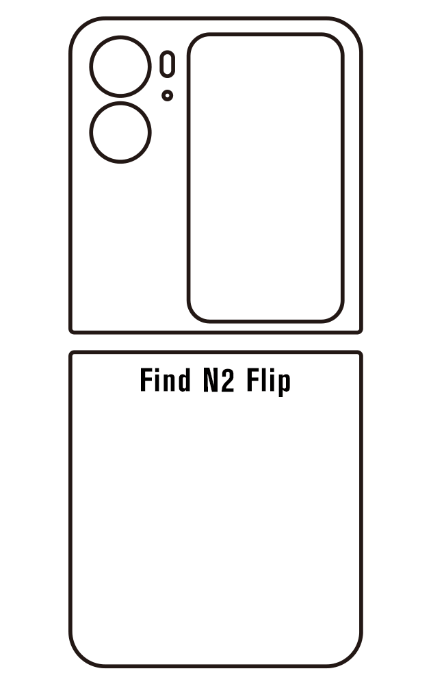 Film hydrogel Oppo Find N2 Flip