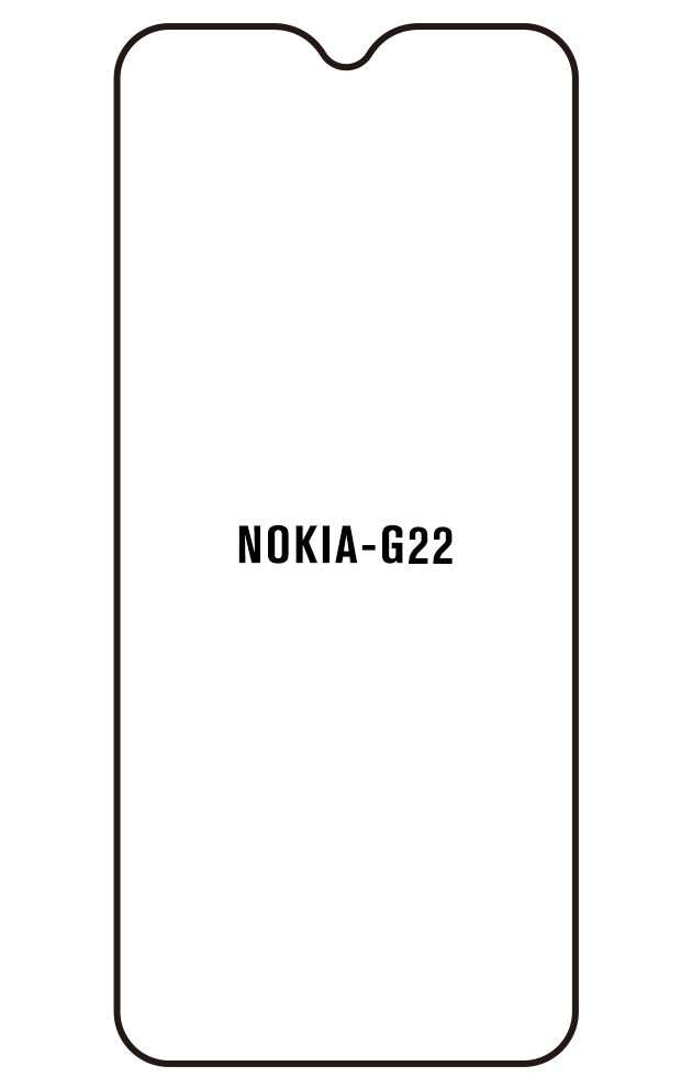 Film hydrogel Nokia G22