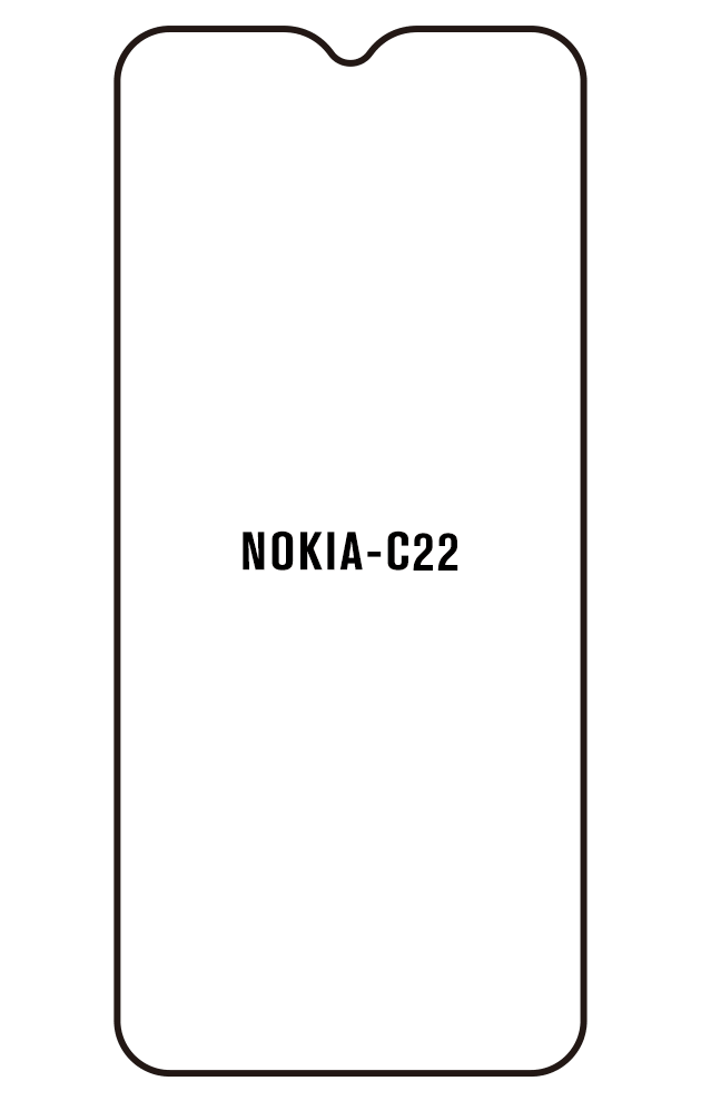Film hydrogel Nokia C22
