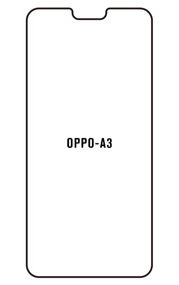 Film hydrogel Oppo A3