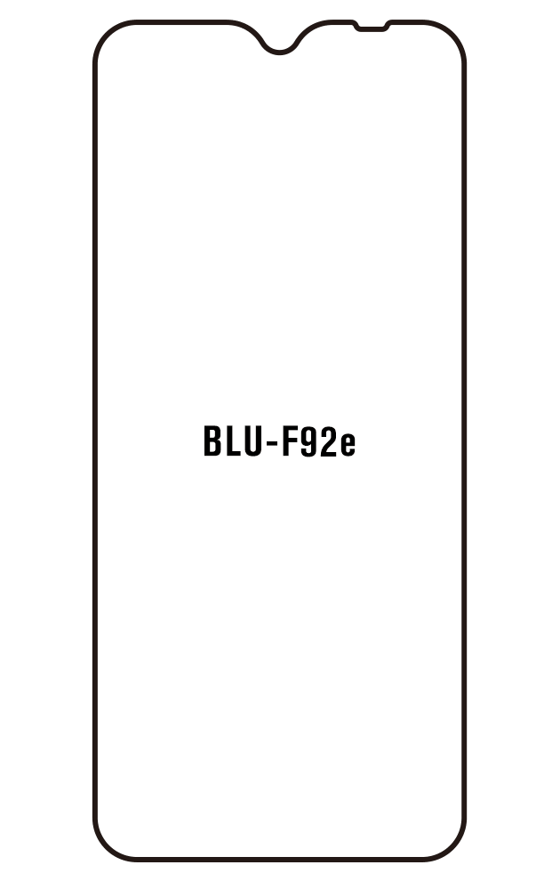 Film hydrogel BLU F92e
