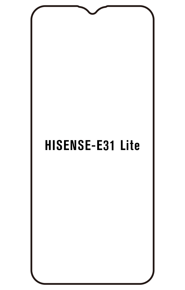 Film hydrogel Hisense E31 Lite