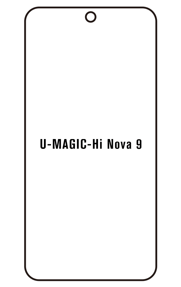 Film hydrogel U-MAGIC Hi nova 9