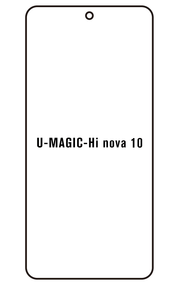 Film hydrogel U-MAGIC Hi nova 10