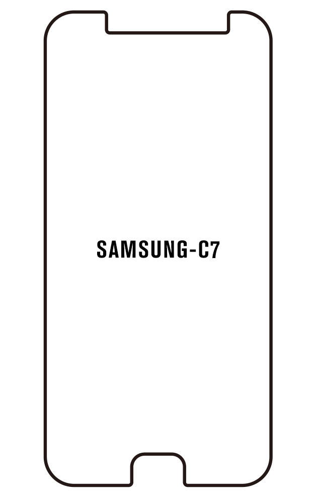 Film hydrogel Samsung Galaxy C7 (2017)