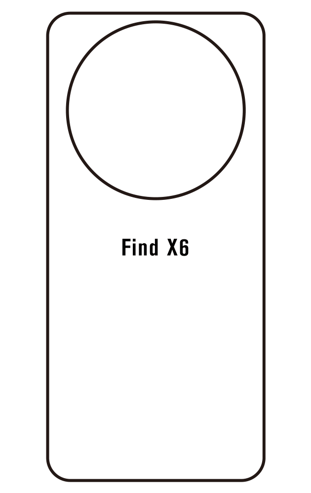 Film hydrogel Oppo Find X6