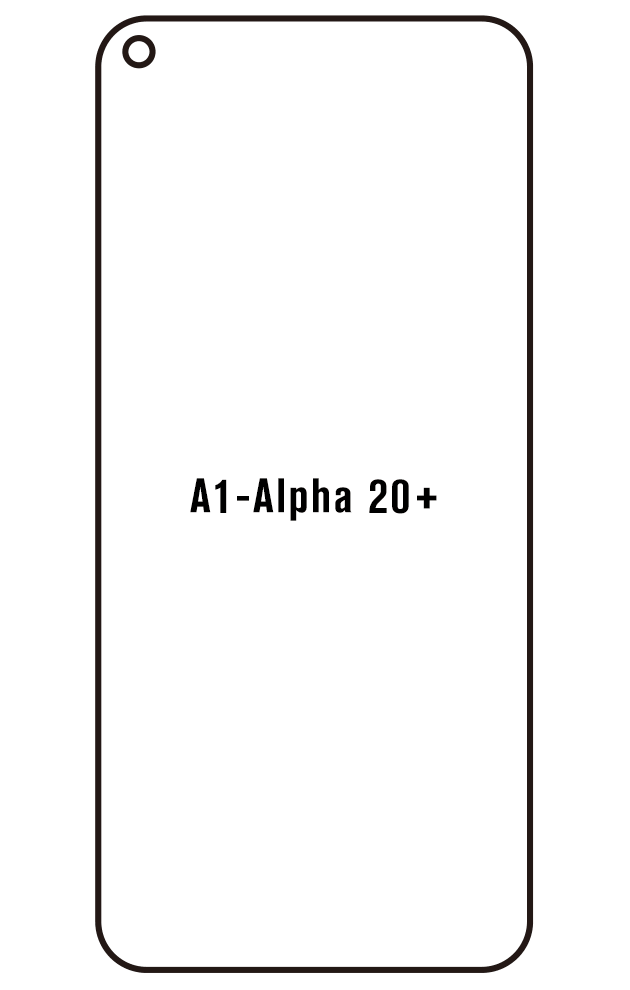 Film hydrogel A1 Alpha 20+