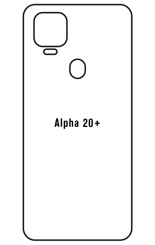 Film hydrogel A1 Alpha 20+