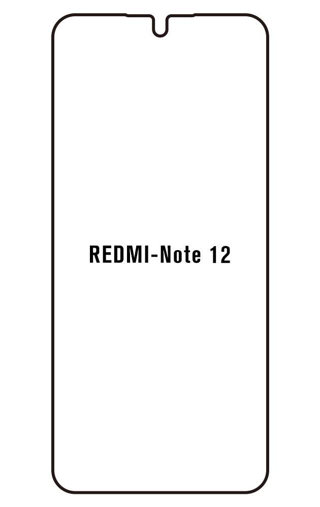 Film hydrogel Redmi Note 12 4G
