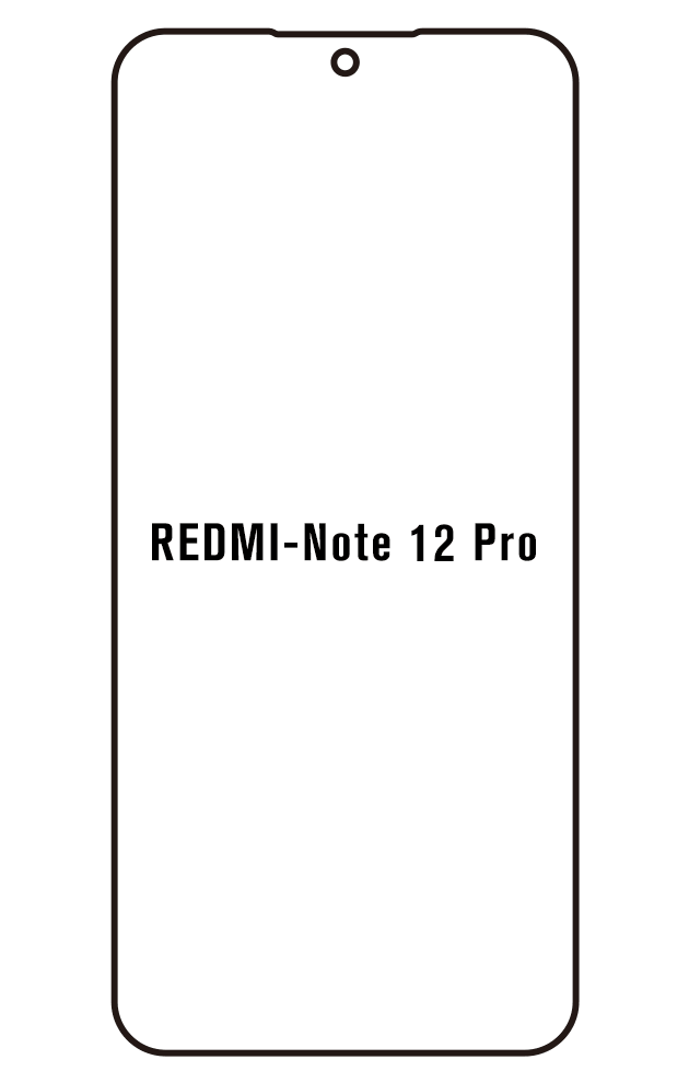 Film hydrogel Redmi Note 12 Pro 4GIndonesia