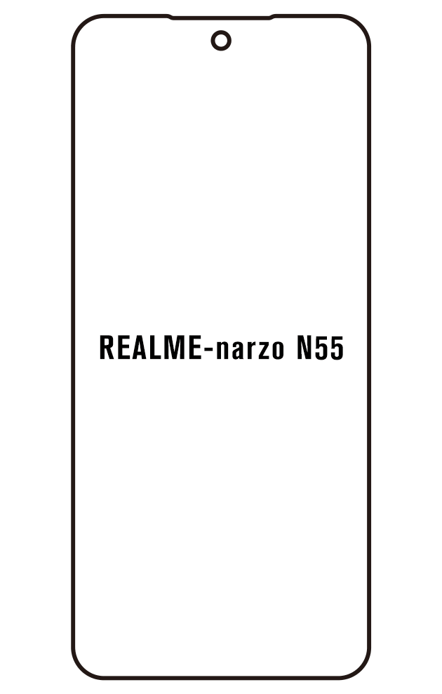 Film hydrogel Realme narzo N55