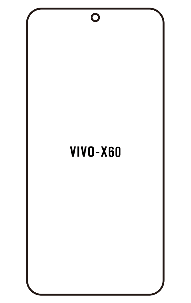 Film hydrogel Vivo X60(curved screen edition)