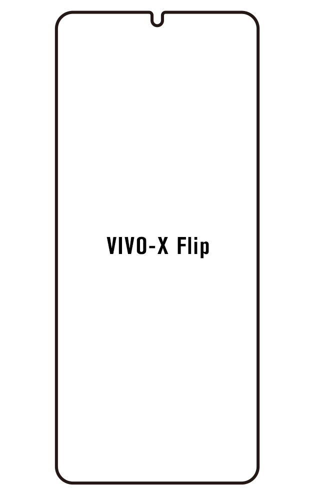 Film hydrogel Vivo X Flip