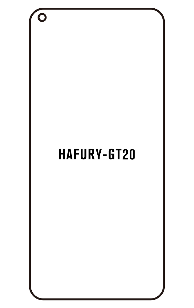 Film hydrogel HAFURY GT20