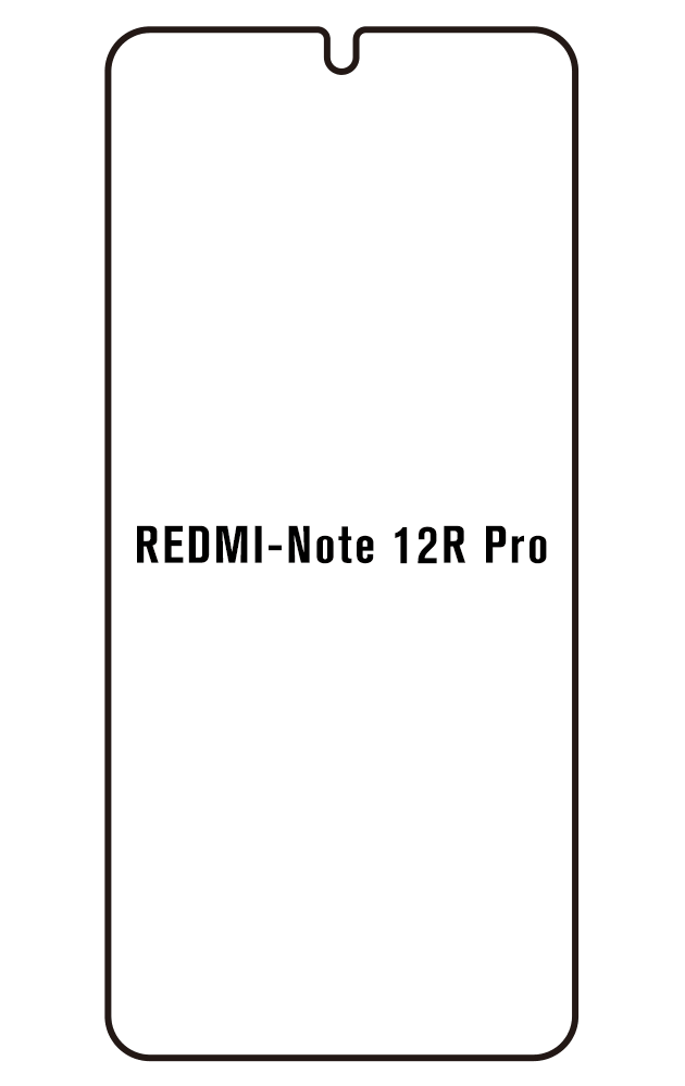 Film hydrogel Redmi Note 12R Pro