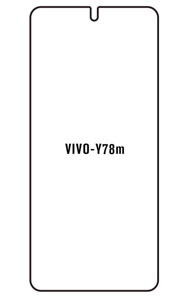 Film hydrogel Vivo Y78m