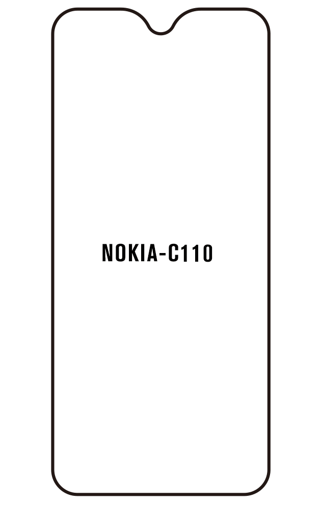 Film hydrogel Nokia C110