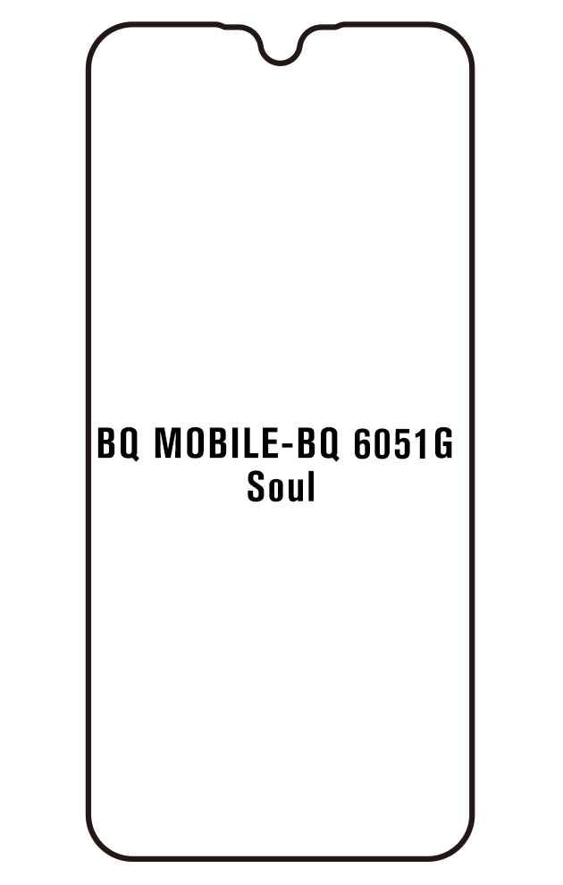 Film hydrogel BQ MOIBLE BQ 6051G Soul