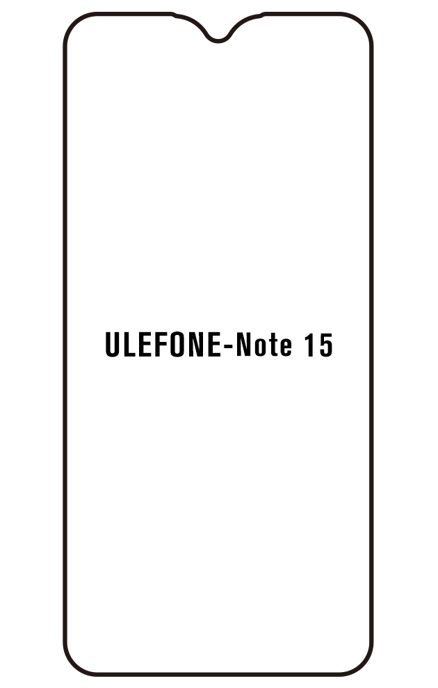 Film hydrogel Ulefone Note 15