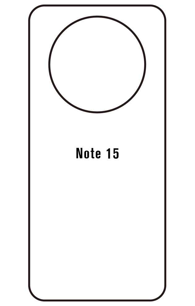 Film hydrogel Ulefone Note 15