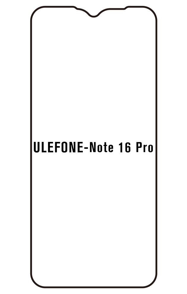 Film hydrogel Ulefone Note 16 Pro
