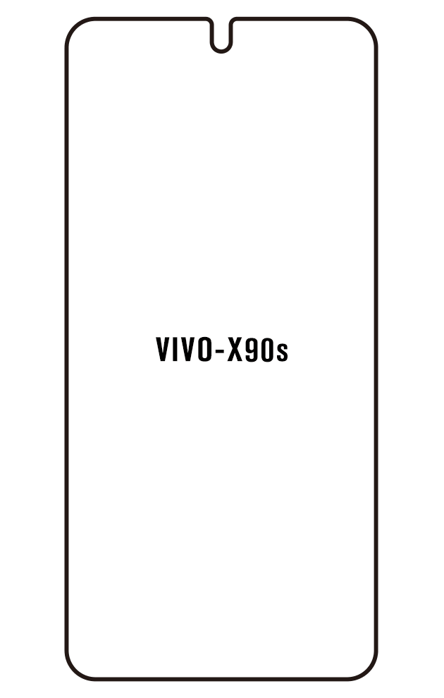 Film hydrogel Vivo X90s