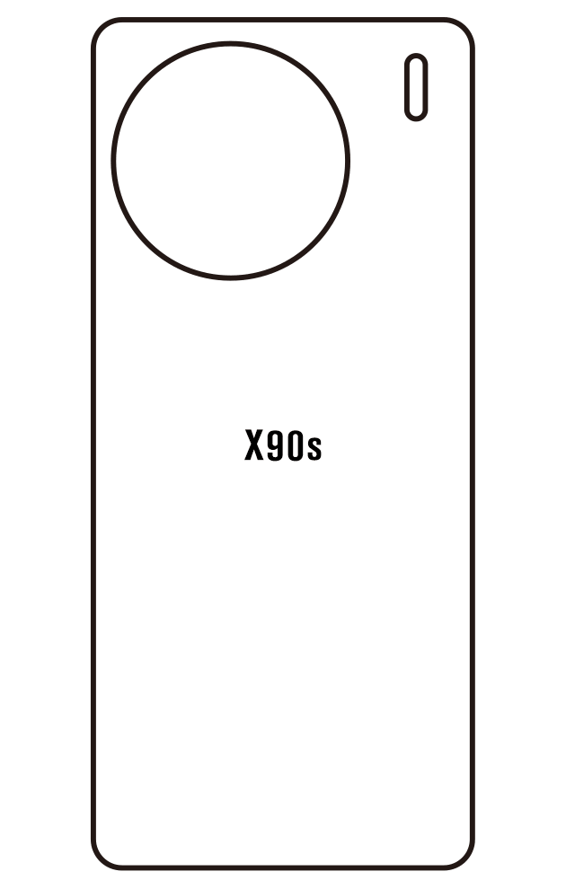 Film hydrogel Vivo X90s