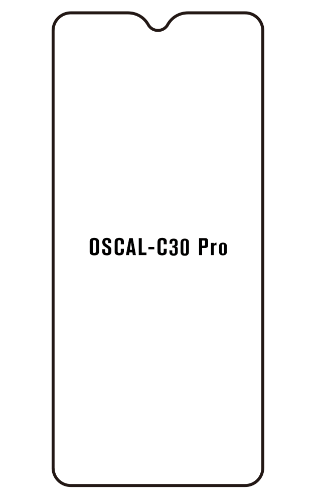 Film hydrogel Oscal C30 Pro