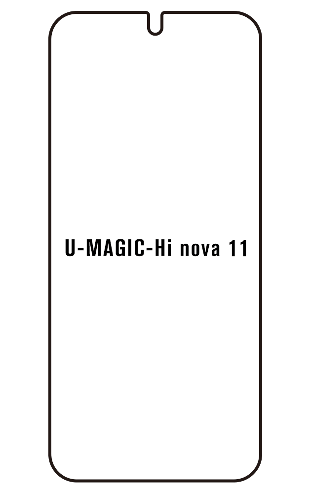 Film hydrogel U-MAGIC Hi nova 11