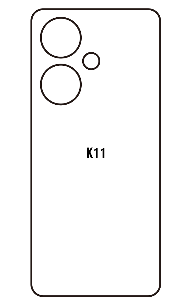 Film hydrogel Oppo K11