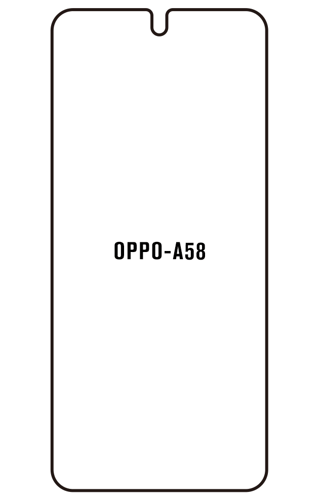Film hydrogel Oppo A58 4G