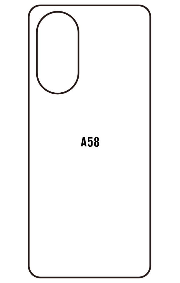 Film hydrogel Oppo A58 4G