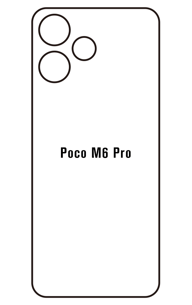 Film hydrogel Xiaomi Poco M6 Pro 5G