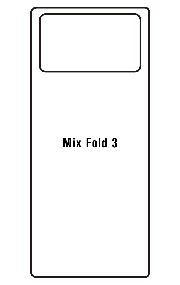 Film hydrogel Xiaomi MIX Fold 3