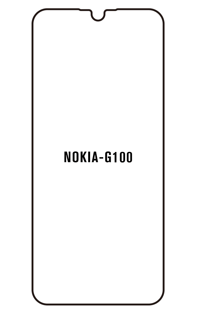 Film hydrogel Nokia G100
