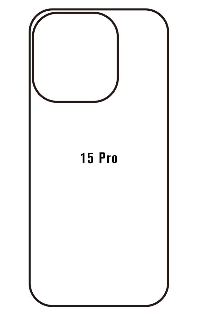 Film hydrogel iPhone 15 Pro