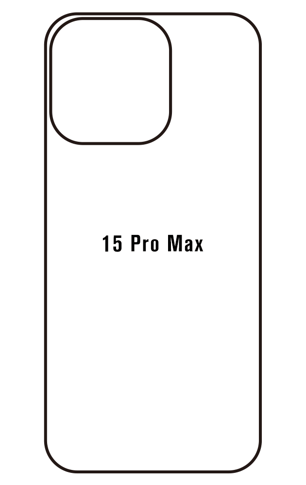 Film hydrogel iPhone 15 Pro Max